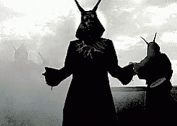 Hail Satan GIF