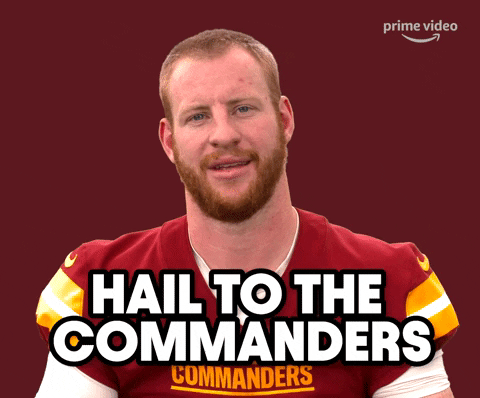 Hail To Washington Commanders GIF
