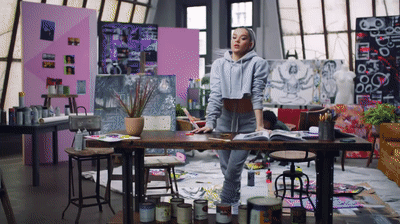 Hailee Steinfeld Flipping Hair GIF