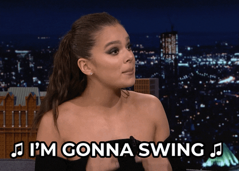 Hailee Steinfeld Im Gonna Swing GIF