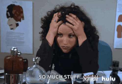 Hair Pull So Much Stuff GIF