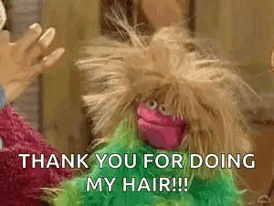 Hair Pull Thanks For Doing It GIF