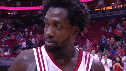 Hair Pulling Patrick Beverley GIF