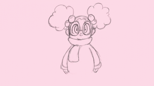 Hair Tie Pull Hair Poof GIF