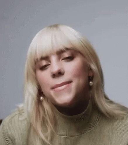 Hair Tuck Billie Eilish GIF