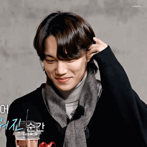 Hair Tuck Exo Kai Kpop GIF