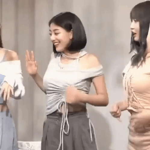 Hair Tuck Twice Jihyo Kpop GIF