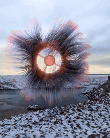 Hairy Circle Thing GIF