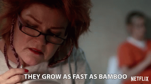 Hairy Hair Grow Up So Fast GIF