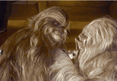 Hairy Sweet Chewbacca GIF