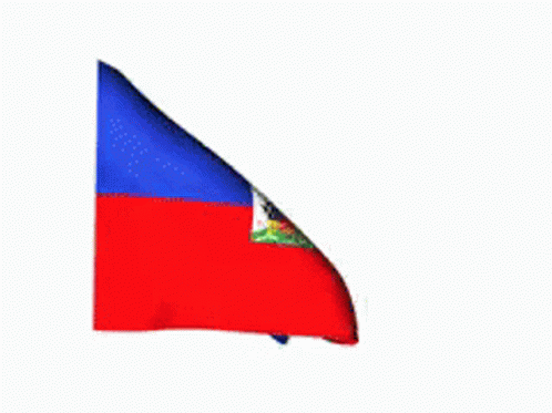Haitian Flag Waving GIF