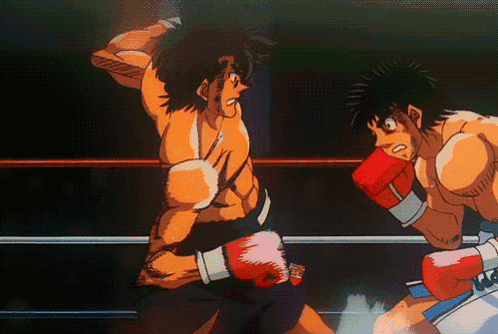 Hajime No Ippo Dodge Punch GIF