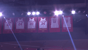 Hakeem Olajuwon Team Jerseys GIF