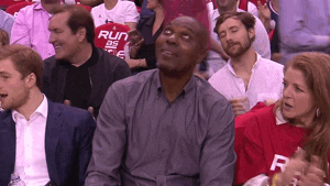Hakeem Olajuwon Waving GIF