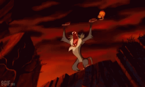 Hakuna Matata Rafiki Celebrating Lion King GIF