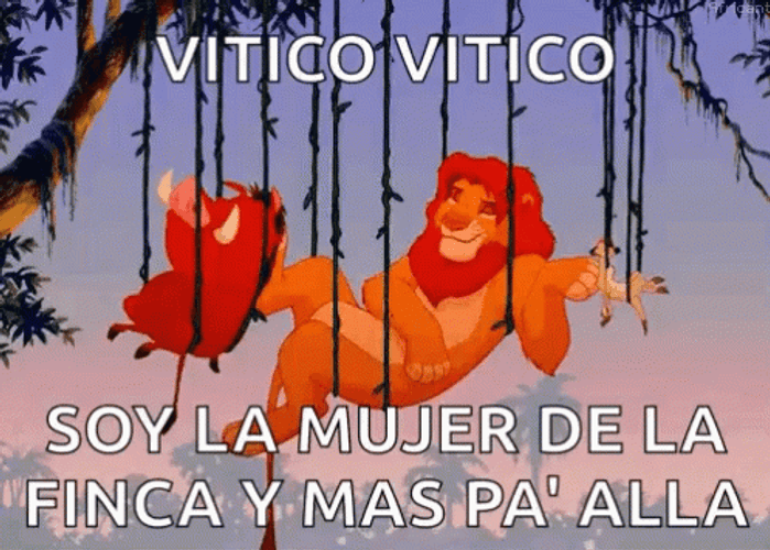 Hakuna Matata Simba And Pumbaa Relaxing GIF