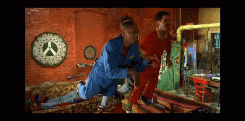 Half Baked Dave Chapelle Floating GIF
