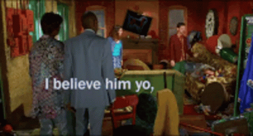 I Believe Him Half Baked Movie Scene GIF