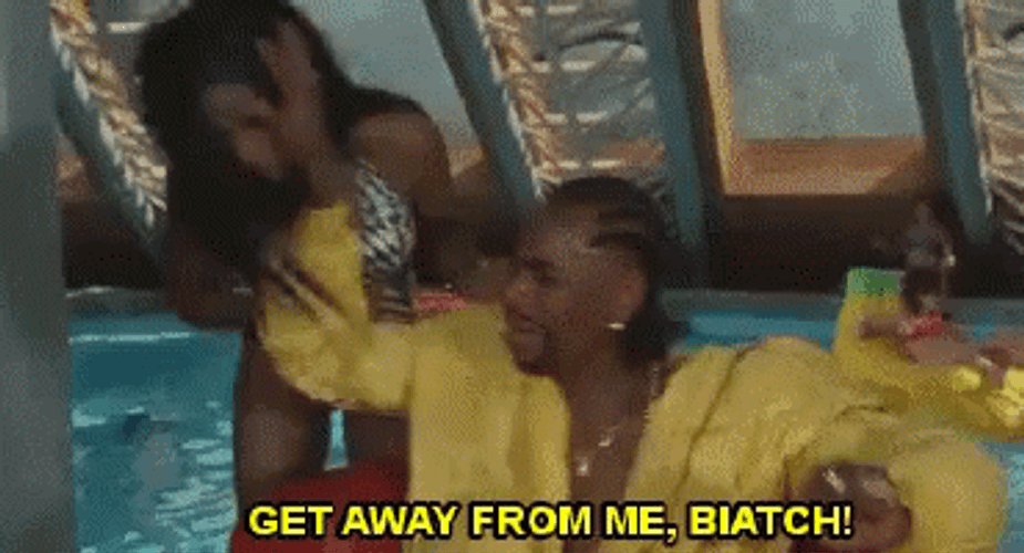Half Baked Dave Chapelle Pushing Girl Away GIF