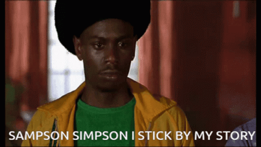 Half Baked Dave Chapelle Sticking To Story GIF