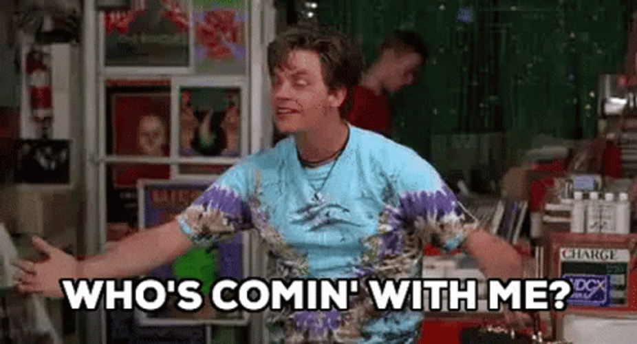 Half Baked Who's Coming With Me GIF
