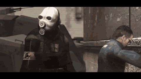 Half Life Arresting Gordon GIF