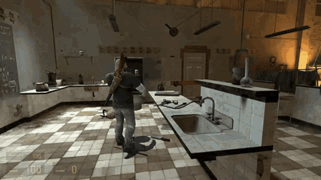 Half Life Grigori GIF