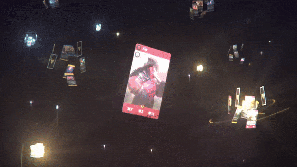 Half Life Lightning Cards GIF