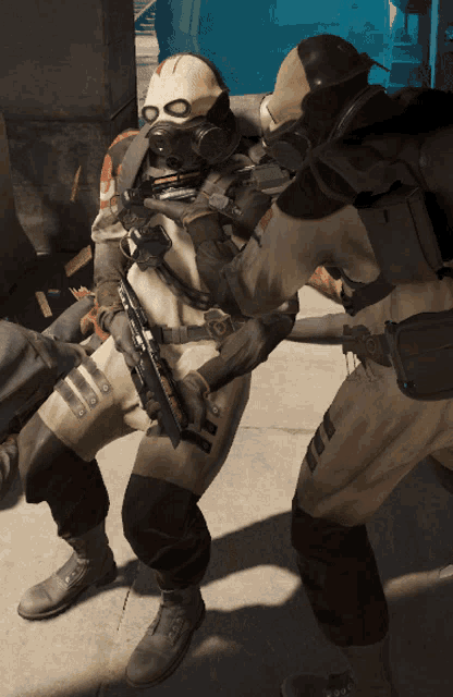 Half Life Shaking Soldier GIF