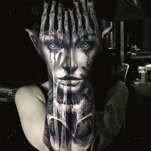 Half Sleeve Tattoo GIF