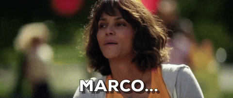 Halle Berry Calling Marco GIF