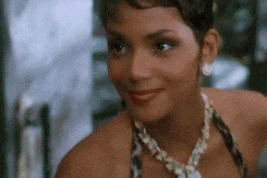 Halle Berry Turning Around GIF