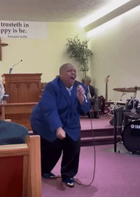 Hallelujer Pastor Preaching GIF