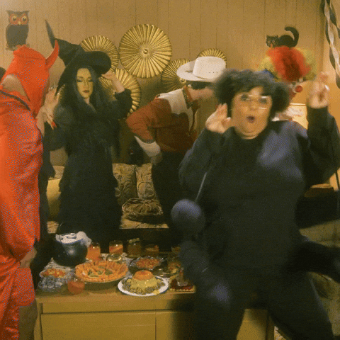 Halloween Dance Funny Partying GIF