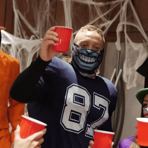 Halloween Friends Party GIF