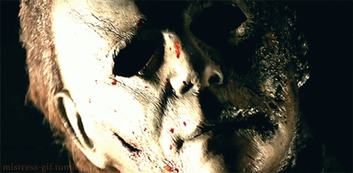 Halloween Kills Michael Myers Mask Close Up GIF