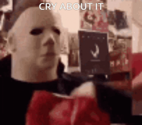 Halloween Kills Michael Myers Eating Chips Meme GIF