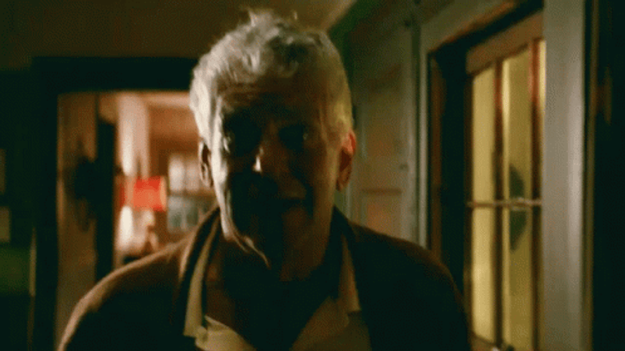 Halloween Kills Michael Myers Ambushing Victim GIF