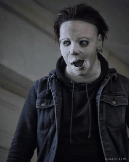 Halloween Kills Wobbly Face Meme GIF