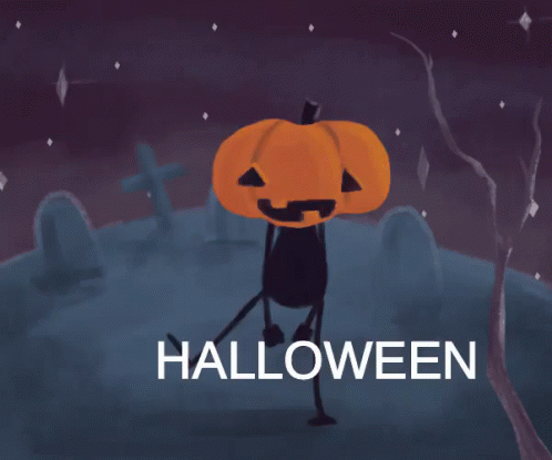 Halloween Made Me Wanna Do Pumpkin Dance GIF