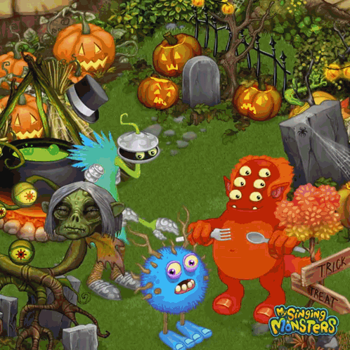Halloween My Singing Monsters GIF
