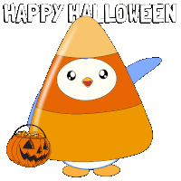 Halloween Trick Or Treat Sticker GIF