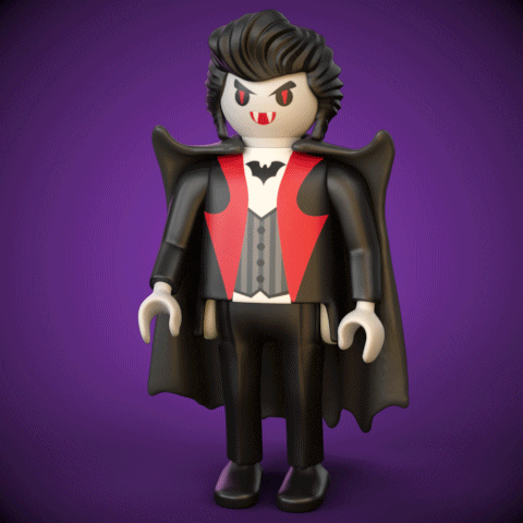 Halloween Vampire Lego GIF