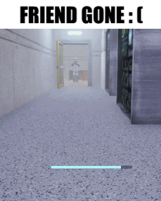 Hallway Saying Friend Gone