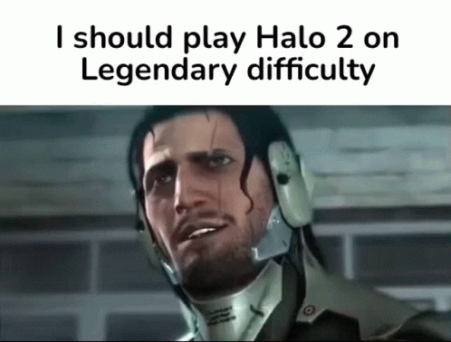 Halo 2 Legendary Difficulty GIF