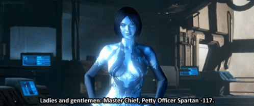 Halo 4 Cortana Ladies And Gentlemen GIF