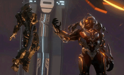 Halo 4 Enemy Controlling Master Chief GIF