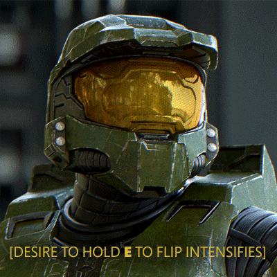 Halo 4 Game Chief Shaking GIF