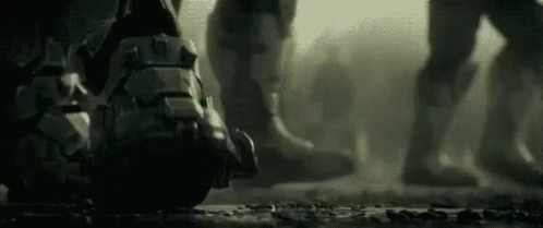 Halo 4 Master Chief Smoky Area GIF