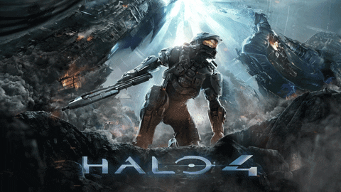 Halo 4 Video Game Cover GIF
